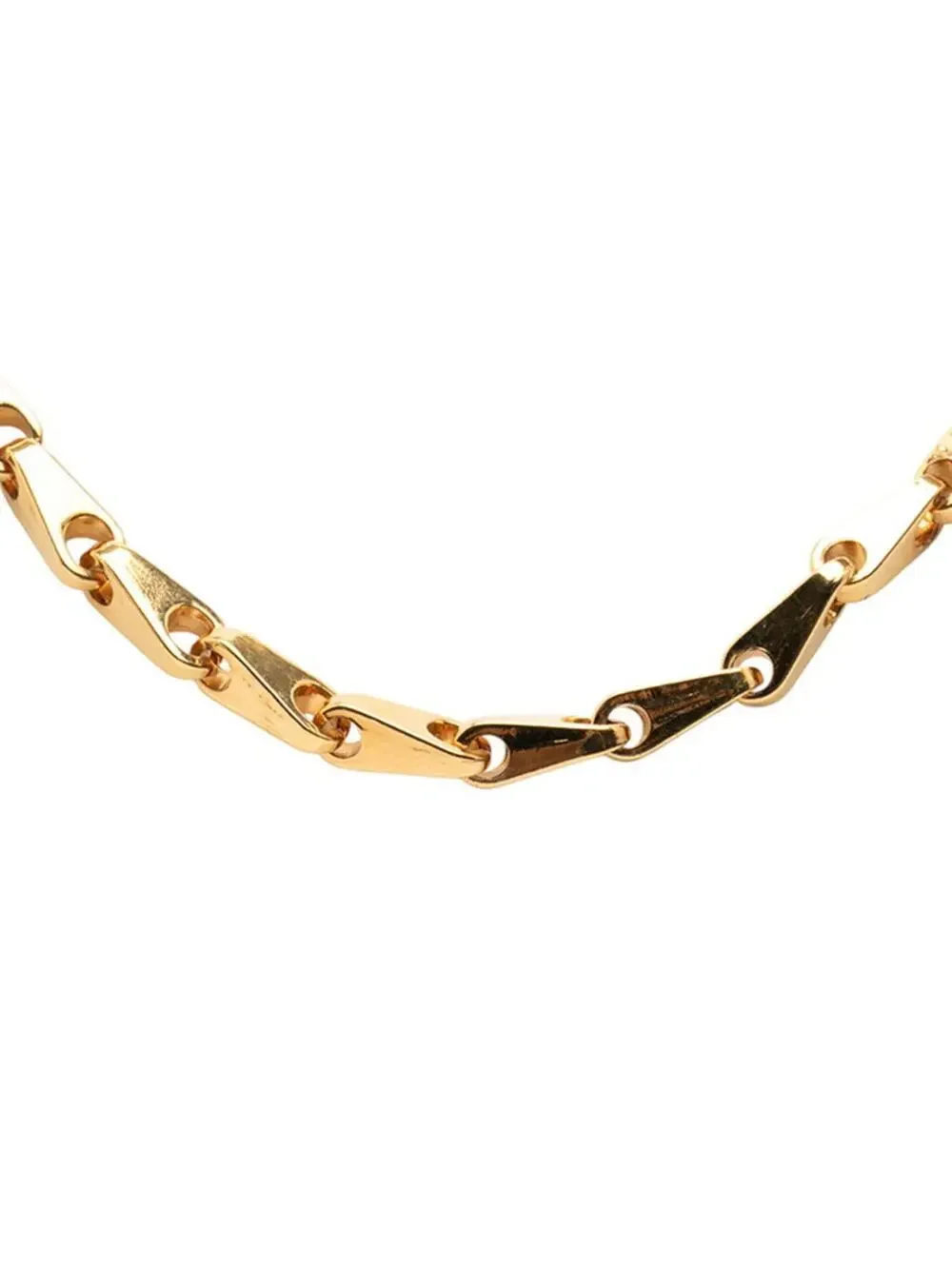 Chanel Cc Logo Pendant Necklace Metal #234109C11B
